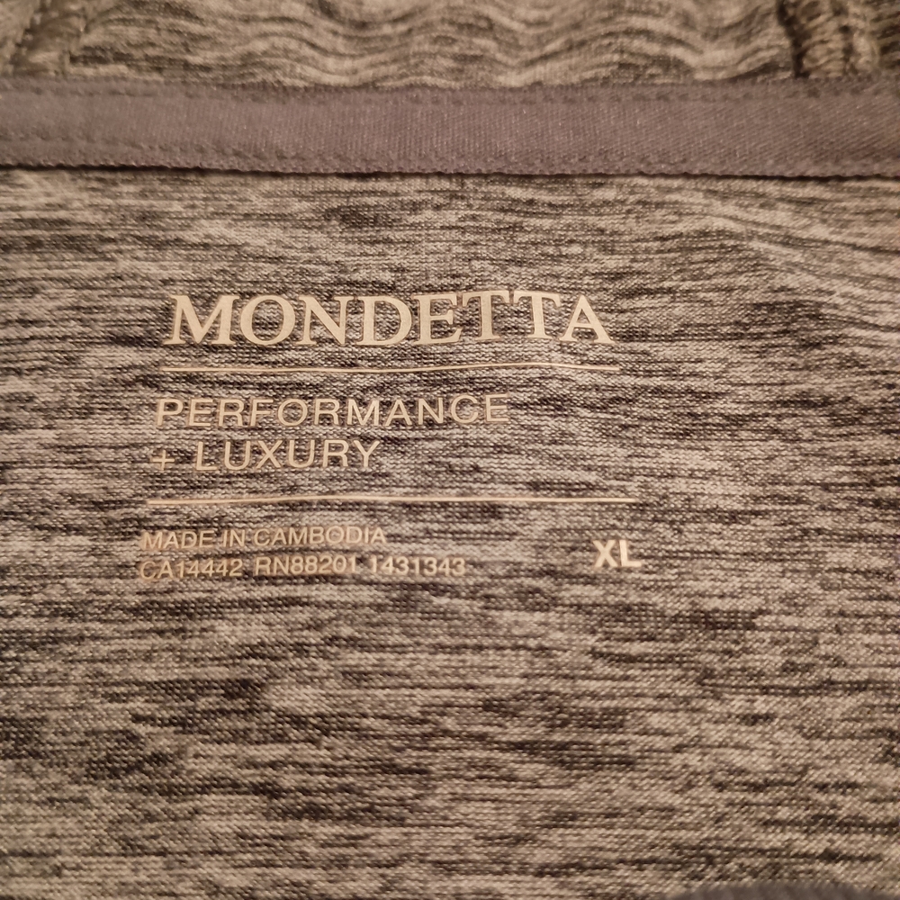 Mondetta Performance Luxury Hooded Pullover Womens Size XL Purple Grey - Picture 6 of 8